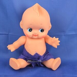 Vintage 8" Kewpie Doll Posable Rubber Vinyl Side Glance Eyes Taiwan